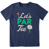 Kids Let's Partee Short Sleeve Crusher Tee