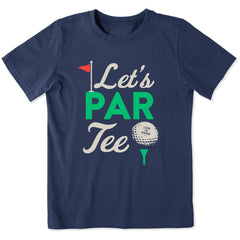 Kids Let's Partee Short Sleeve Crusher Tee