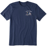 Men's Jake and Rocket Lighthouse Walk Short Sleeve Crusher Tee