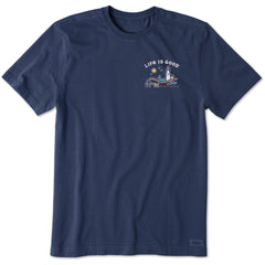Men's Jake and Rocket Lighthouse Walk Short Sleeve Crusher Tee