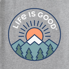 Men's LIG Mountain Sunrise Long Sleeve Crusher Tee