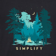 Men's Simplify Campfire Long Sleeve Crusher Tee