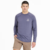 Men's Sunburst Lighthouse Long Sleeve Rashguard