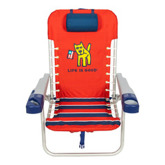Rocket Flag Backpack Beach Chair