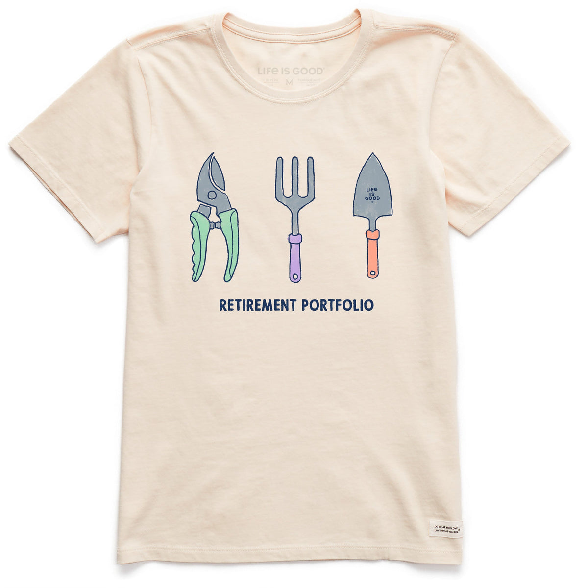 Women's Gardening Retirement Portfolio Short Sleeve Crusher Tee