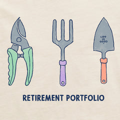 Women's Gardening Retirement Portfolio Short Sleeve Crusher Tee