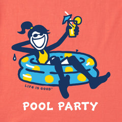 Women's Jackie Pool Party Short Sleeve Tee