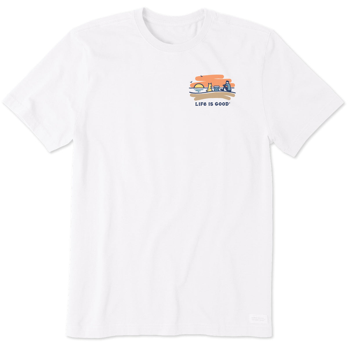 Men's Summer Gold Short Sleeve Tee