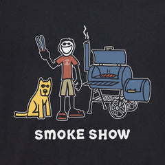Men's Jake and Rocket Smoke Show Short Sleeve Crusher Tee