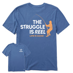 Men's The Struggle Is Reel Short Sleeve Tee