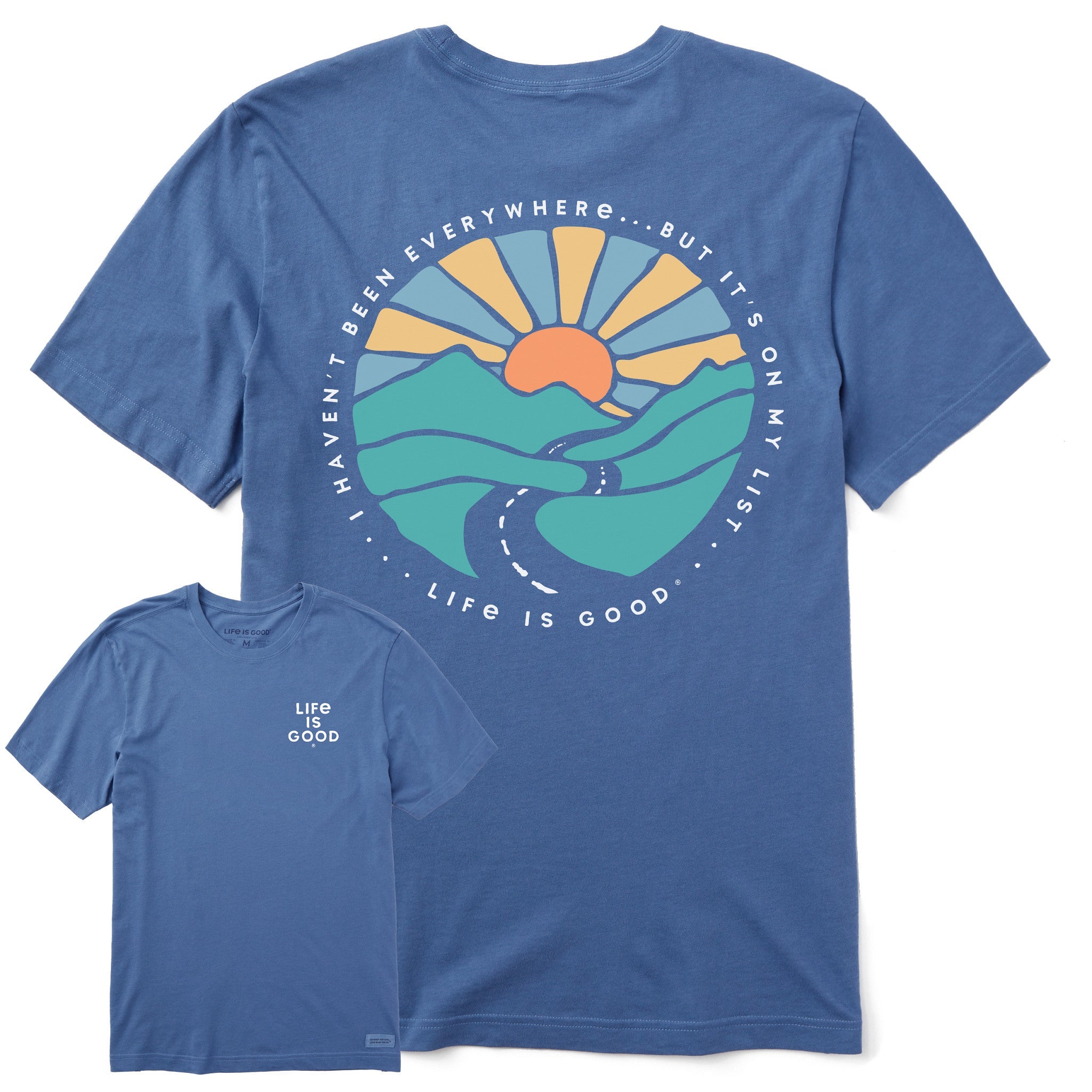 Men's On My List Sunset Short Sleeve Tee