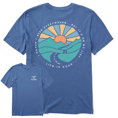 Men's On My List Sunset Short Sleeve Tee