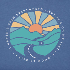 Men's On My List Sunset Short Sleeve Tee