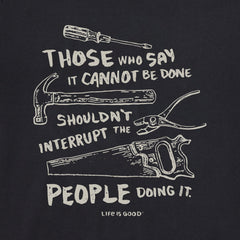 Men's Don't Interrupt Handyman Tools Short Sleeve Tee