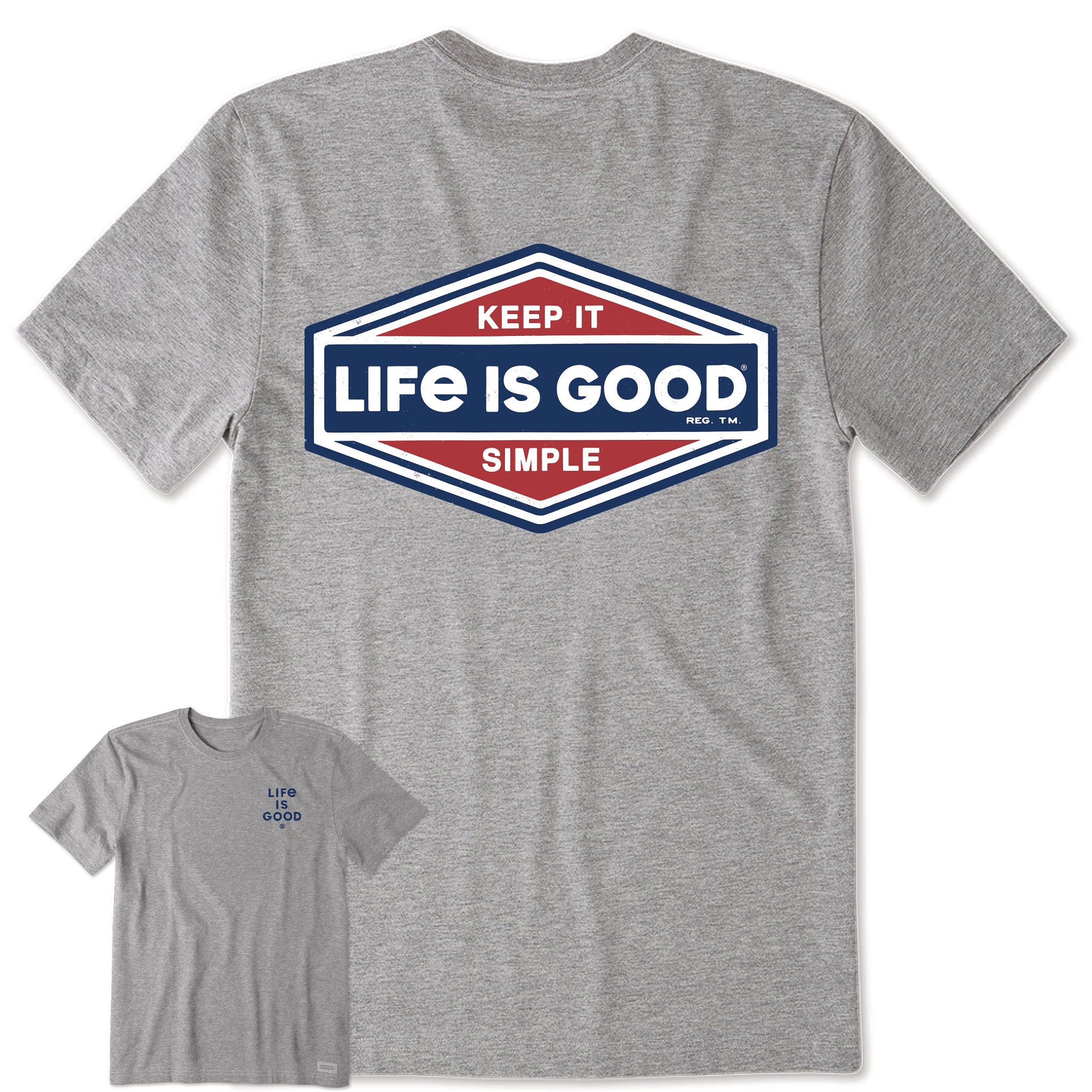 Men's LIG Keep it Simple Short Sleeve Tee