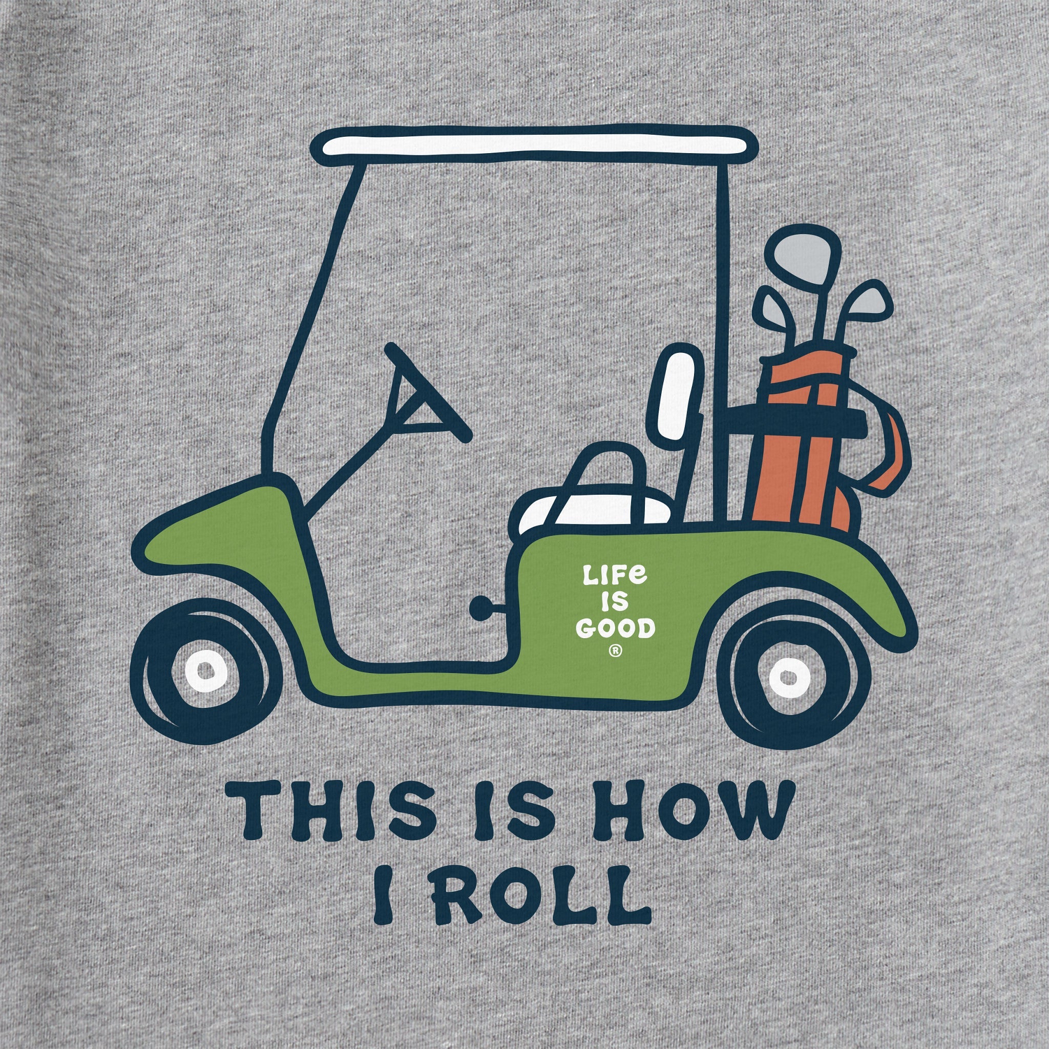 Men's This is How I Roll Golf Short Sleeve Tee