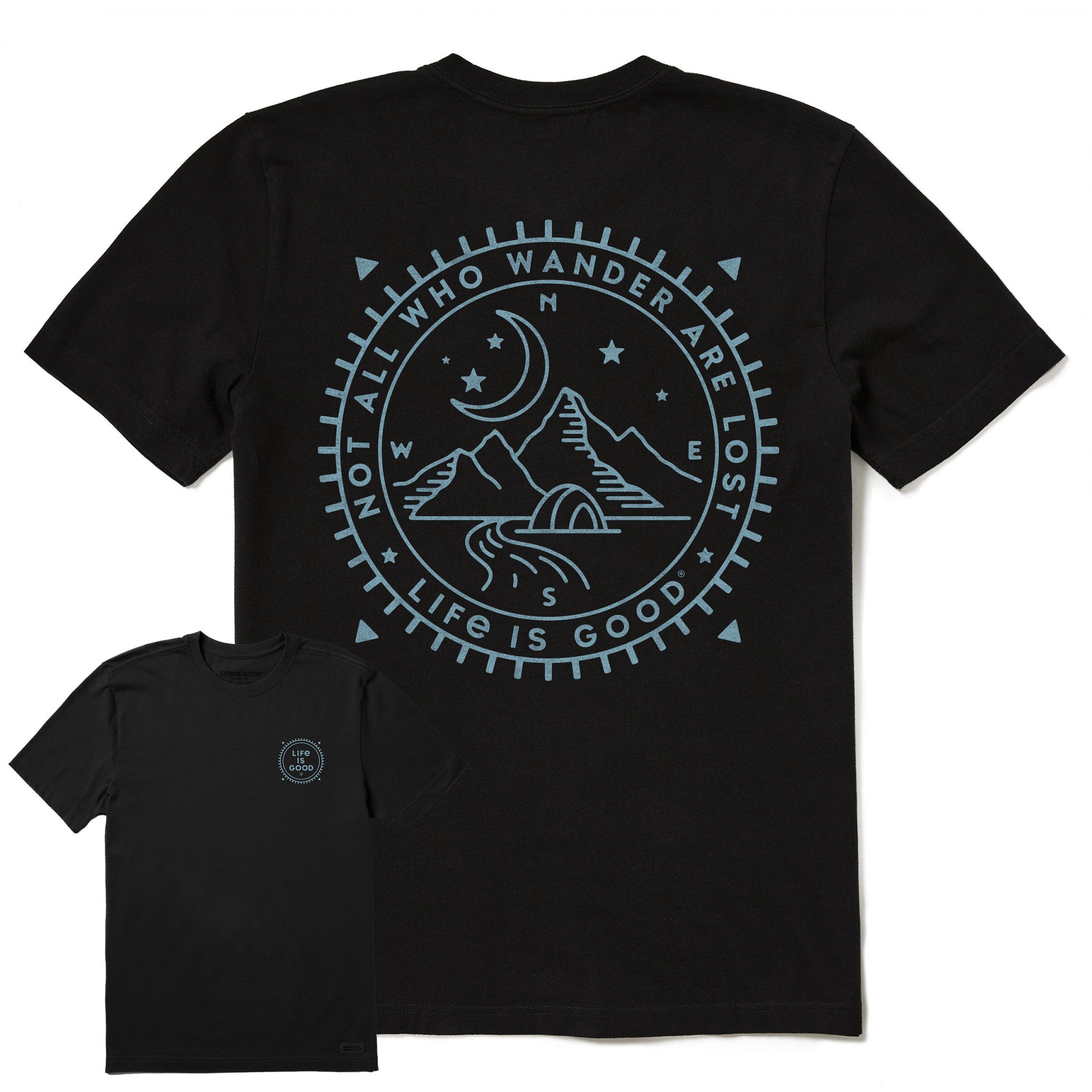 Men's Wander Compass Camp Short Sleeve Tee