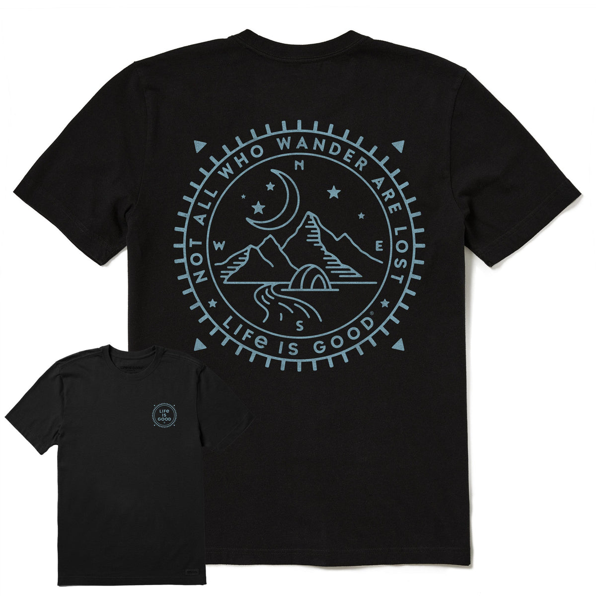 Men's Wander Compass Camp Short Sleeve Tee