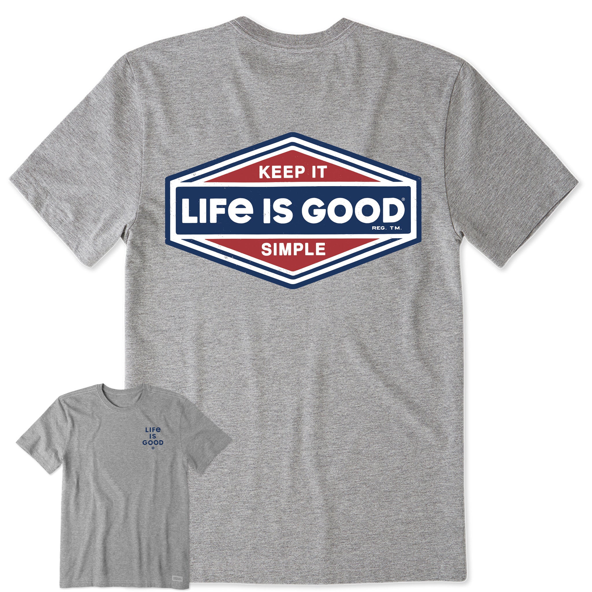 Men's LIG Keep it Simple Short Sleeve Tee