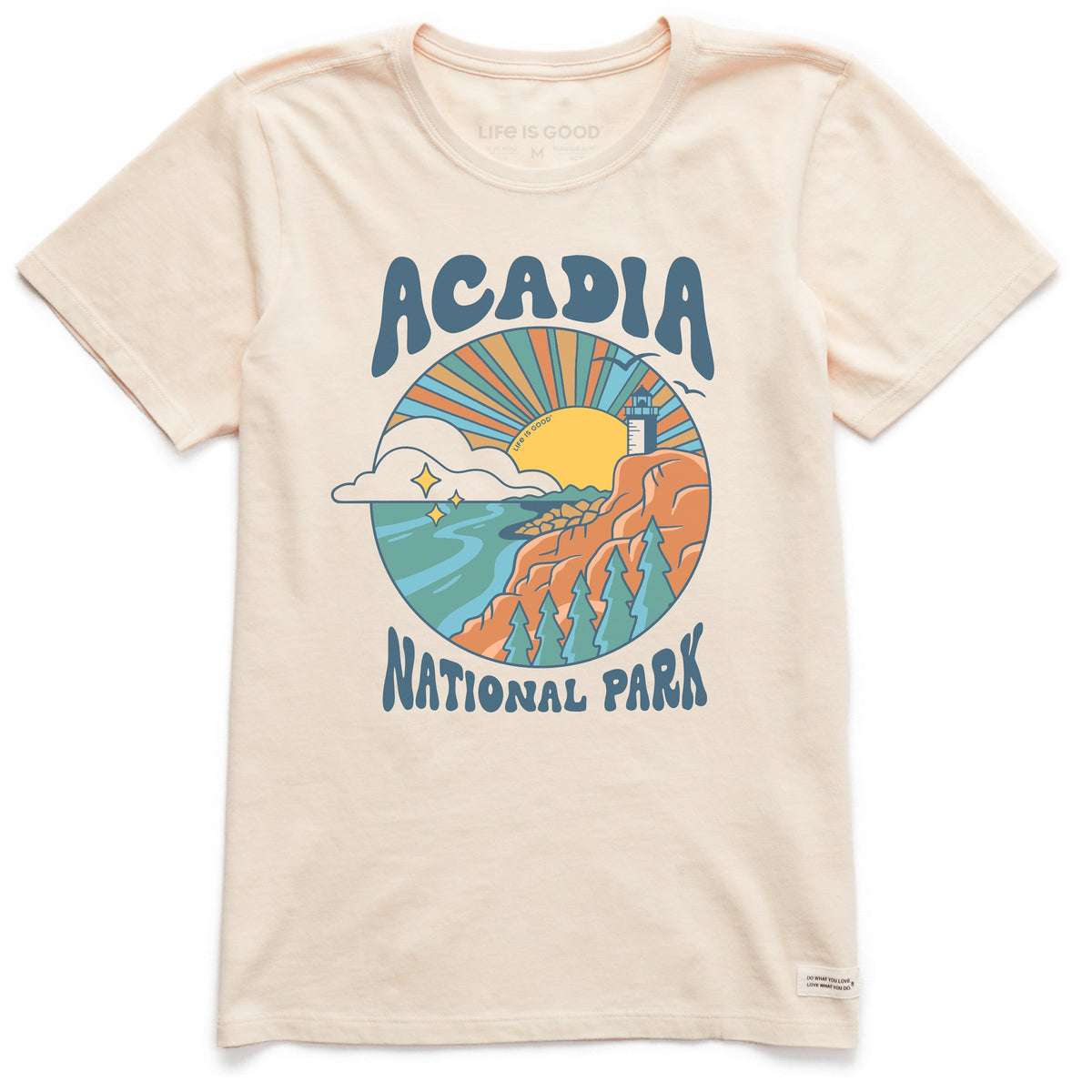 Women's Acadia Burst Short Sleeve Crusher Tee