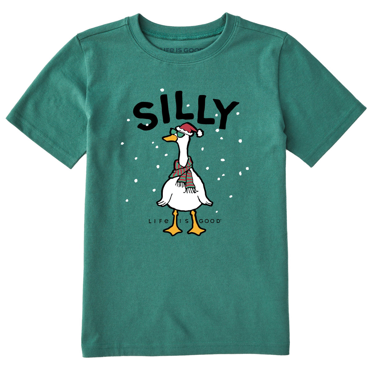 Kids Silly Goose Snow Short Sleeve Crusher Tee