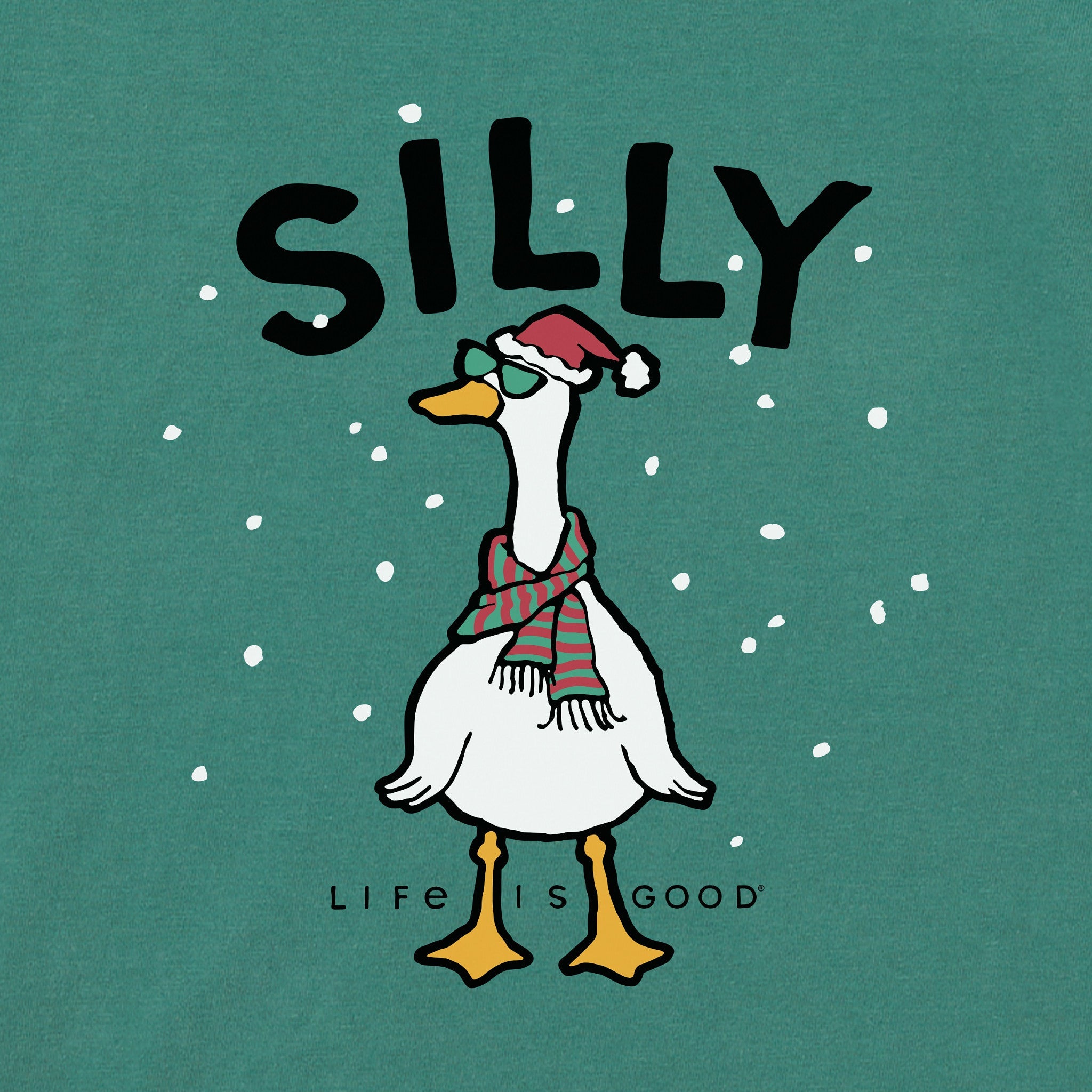 Kids Silly Goose Snow Short Sleeve Crusher Tee