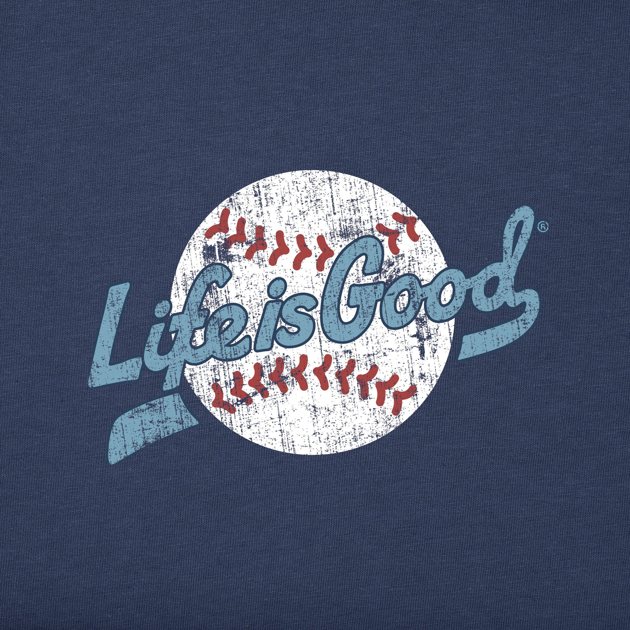 Kids LIG Ballyard Script Logo Short Sleeve Crusher Tee