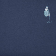 Men's Fish More Worry Less Hooks and Tackle Short Sleeve Tee