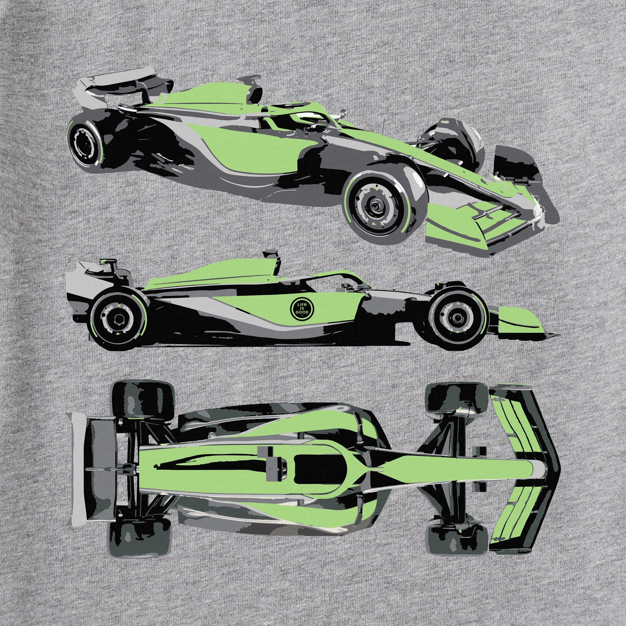 Men's Ready for Racing Short Sleeve Crusher Tee