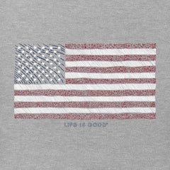 Men's Yankee Doodle Flag Short Sleeve Tee