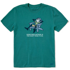 Men's Right Thing Jake Short Sleeve Crusher Tee