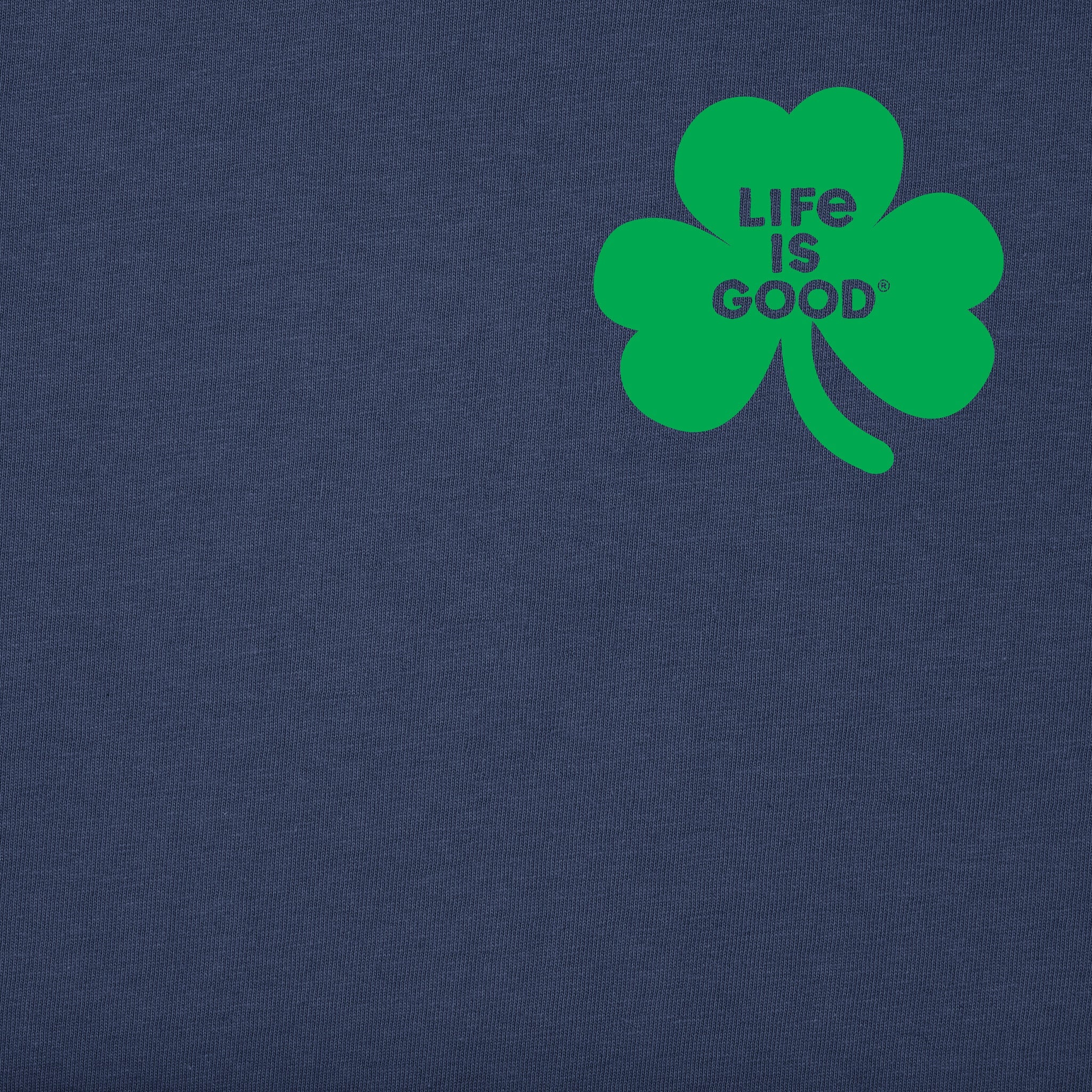 Men's Life is Clover Short Sleeve Crusher Tee