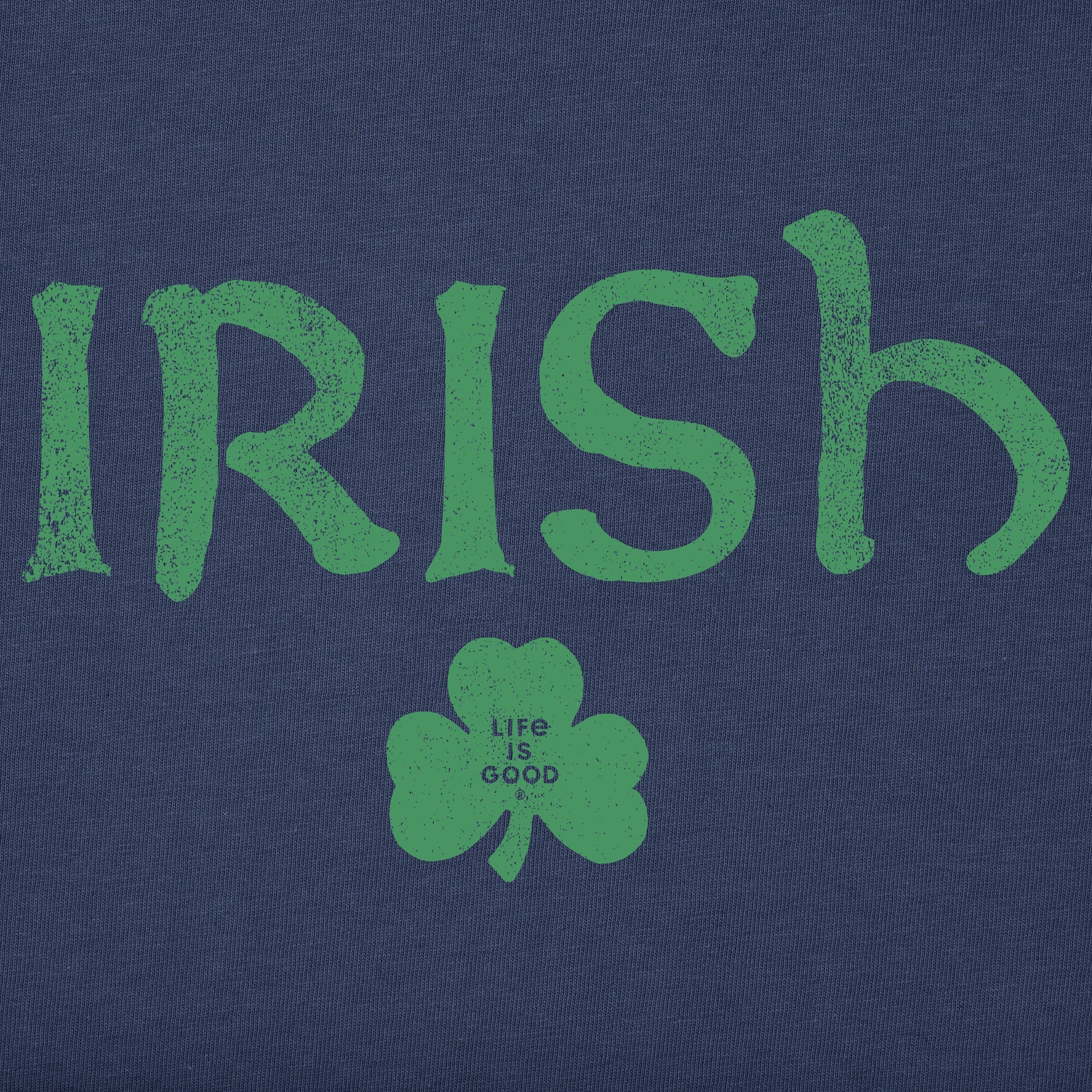 Women's Irish Clover 2 Long Sleeve Crusher Vee