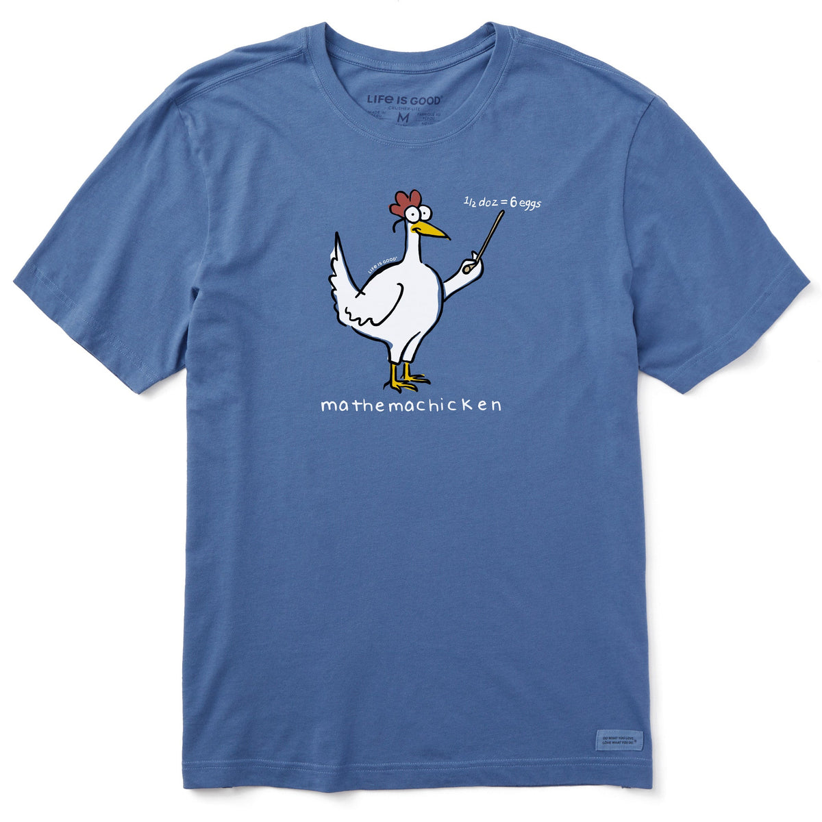 Men's Mathemachicken Short Sleeve Crusher Tee
