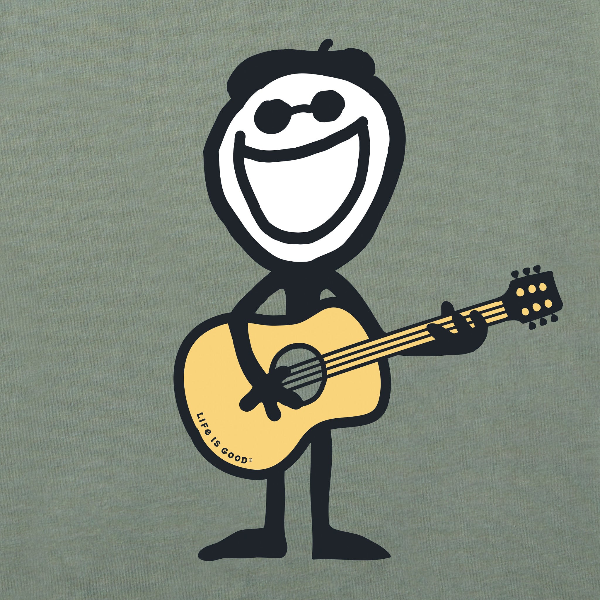Men's Jake Guitar Short Sleeve Tee