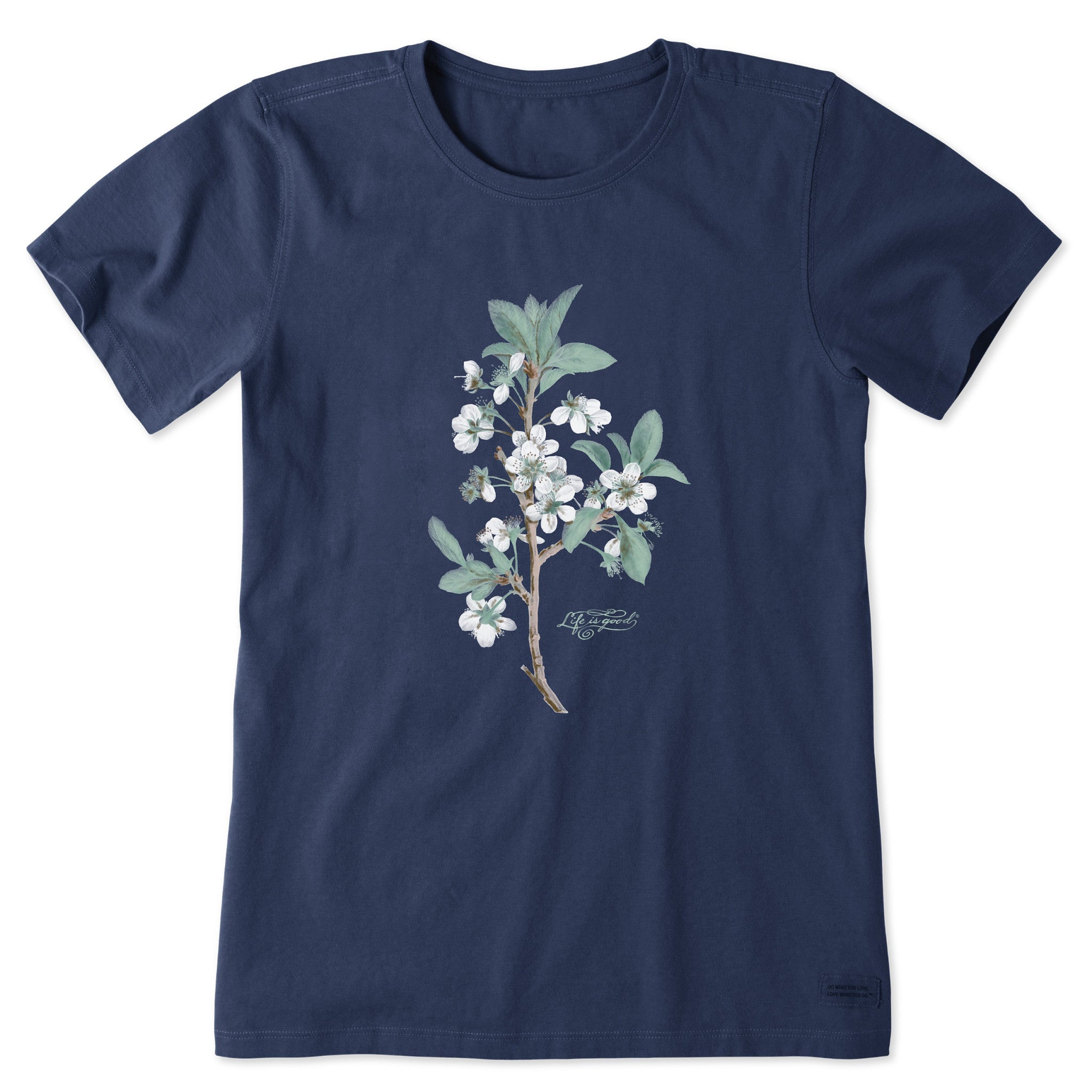 Women's Antique Plum Blossom Painting Short Sleeve Tee