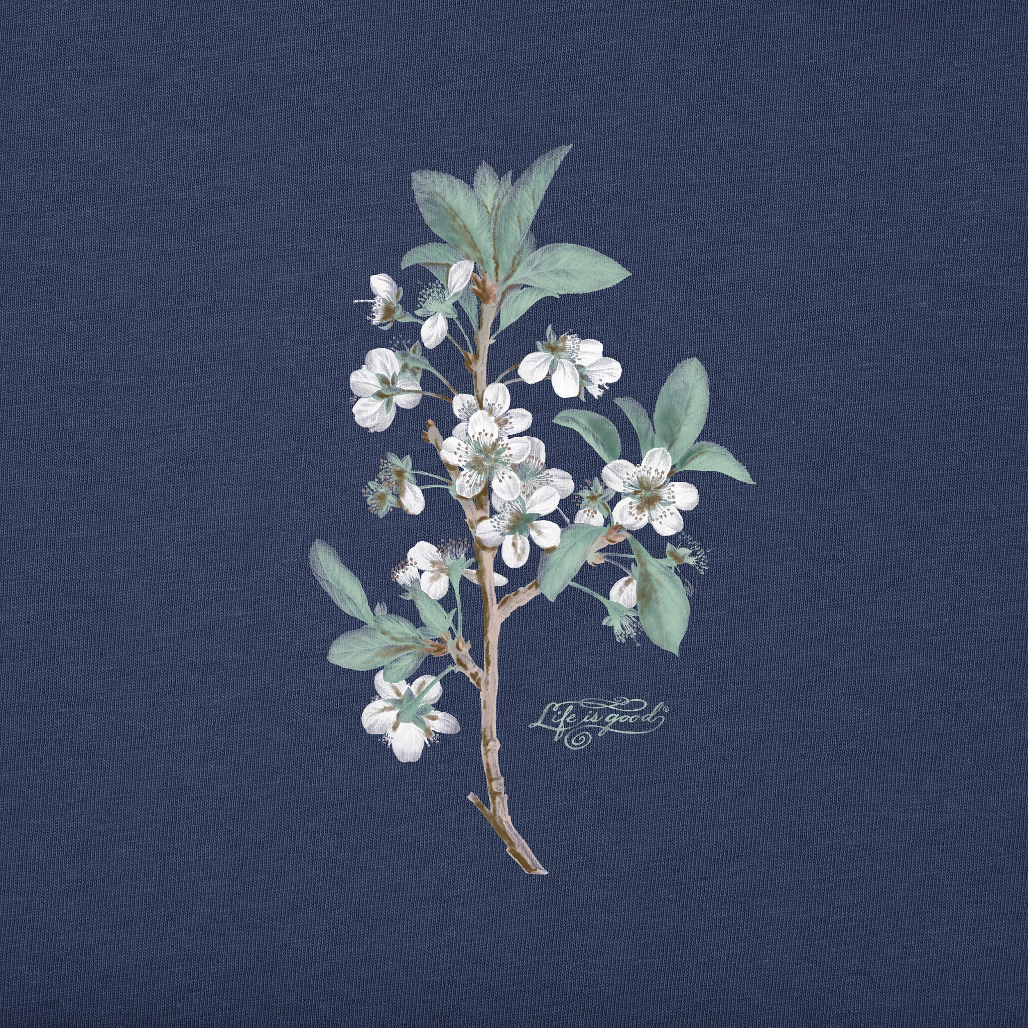 Women's Antique Plum Blossom Painting Short Sleeve Tee