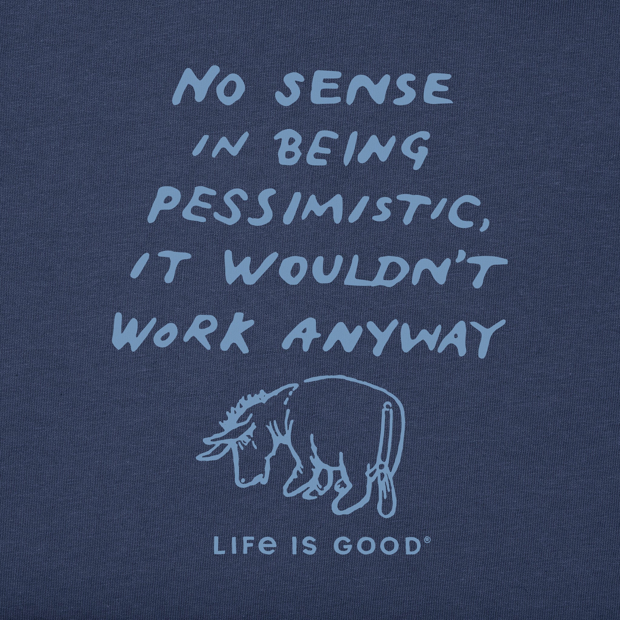 Men's E No Sense Long Sleeve Crusher Tee