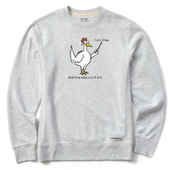Men's Mathemachicken Simply True Crew