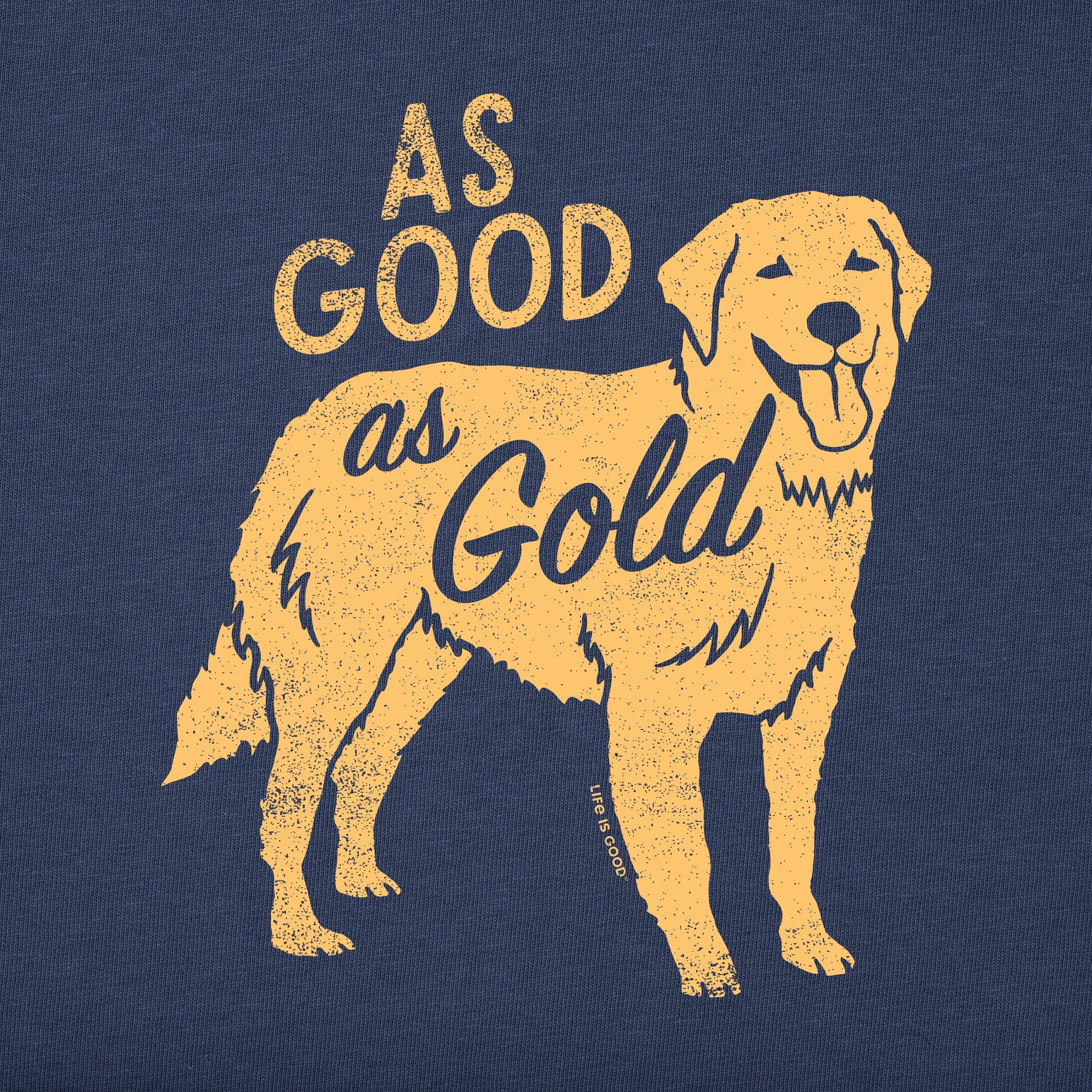Women's As Good As Gold Short Sleeve Crusher Tee