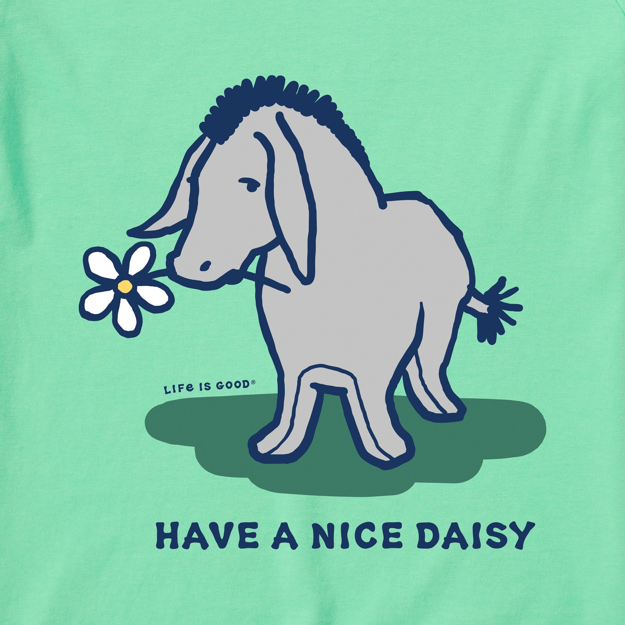 Baby E Have a Nice Daisy Short Sleeve Crusher Baby Bodysuit