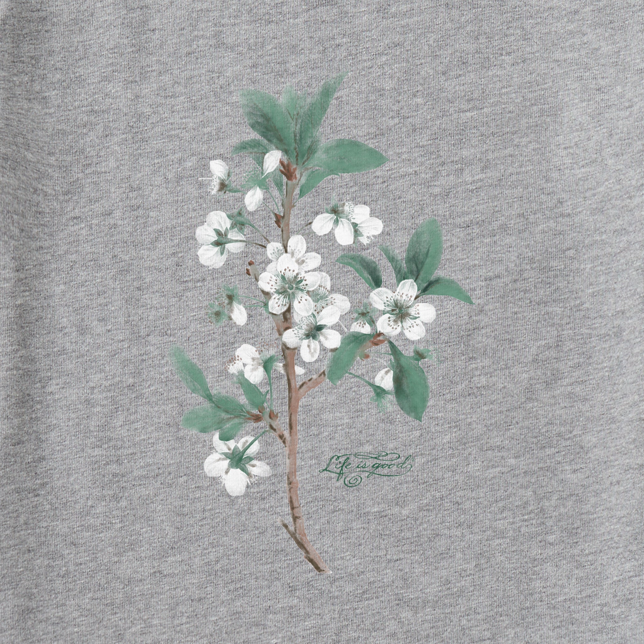 Women's Antique Plum Blossom Painting Short Sleeve Crusher Vee
