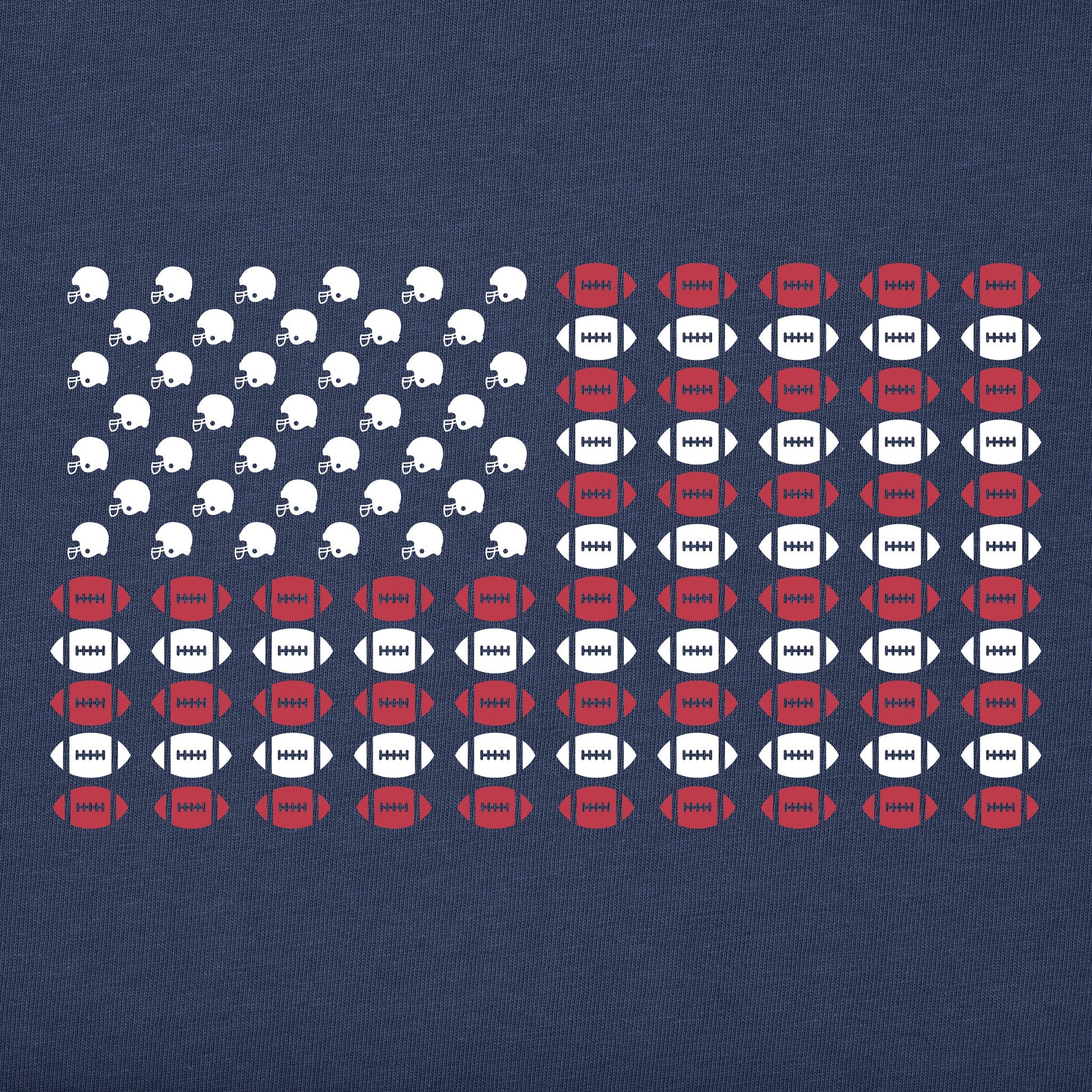 Men's Football Icon Flag Short Sleeve Tee