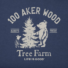 Men's Winnie 100 Aker Tree Farm Long Sleeve Crusher Tee