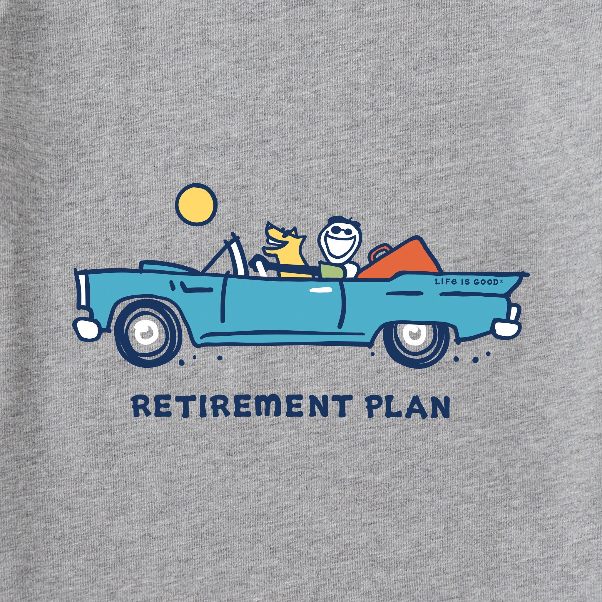 Men's Jake & Rocket Retirement Plan Short Sleeve Tee