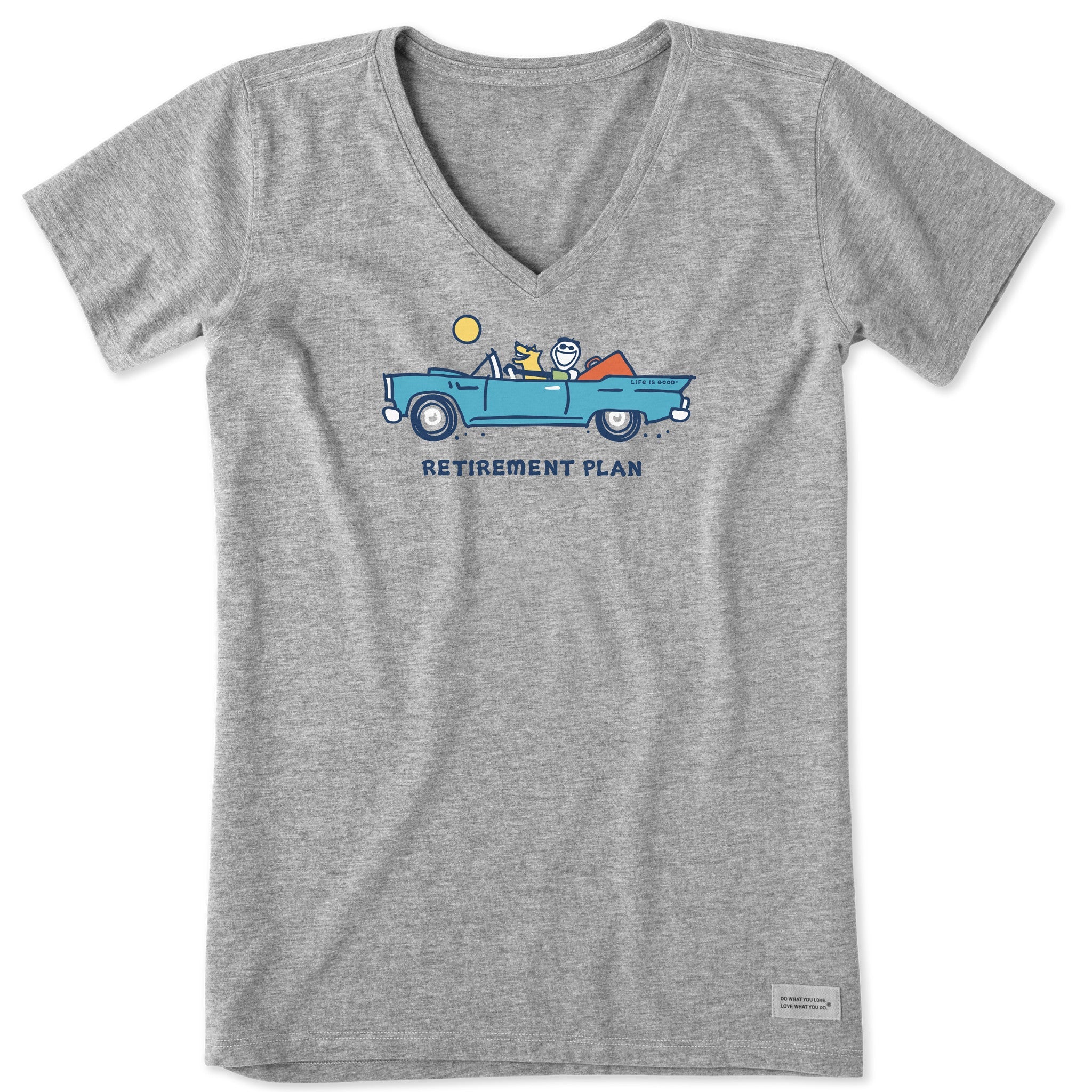 Women's Jake & Rocket Retirement Plan Short Sleeve Vee