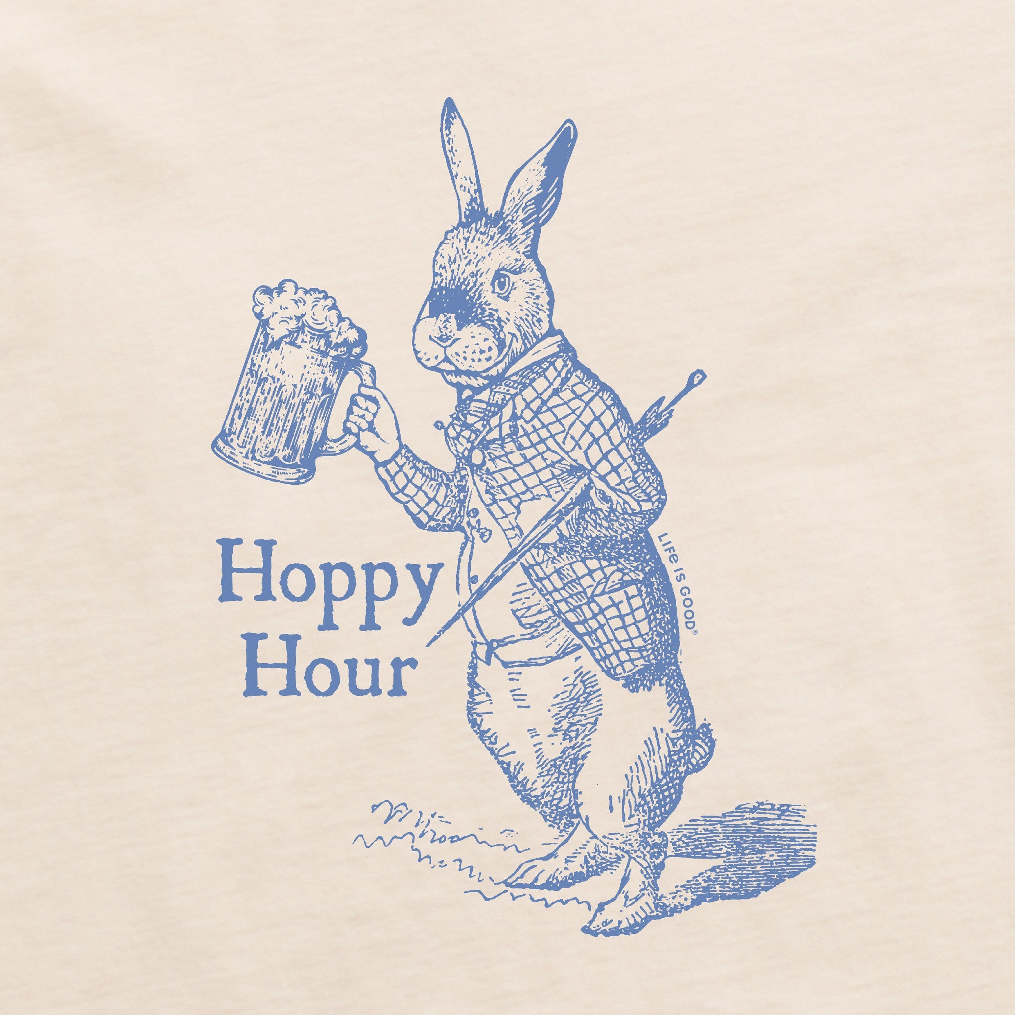 Women's Hoppy Hour Rabbit Short Sleeve Tee