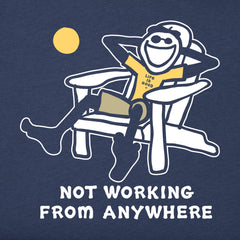 Men's Jake Not Working Adirondack Short Sleeve Tee