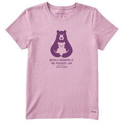 Women's Grandma's Fave Short Sleeve Crusher Tee