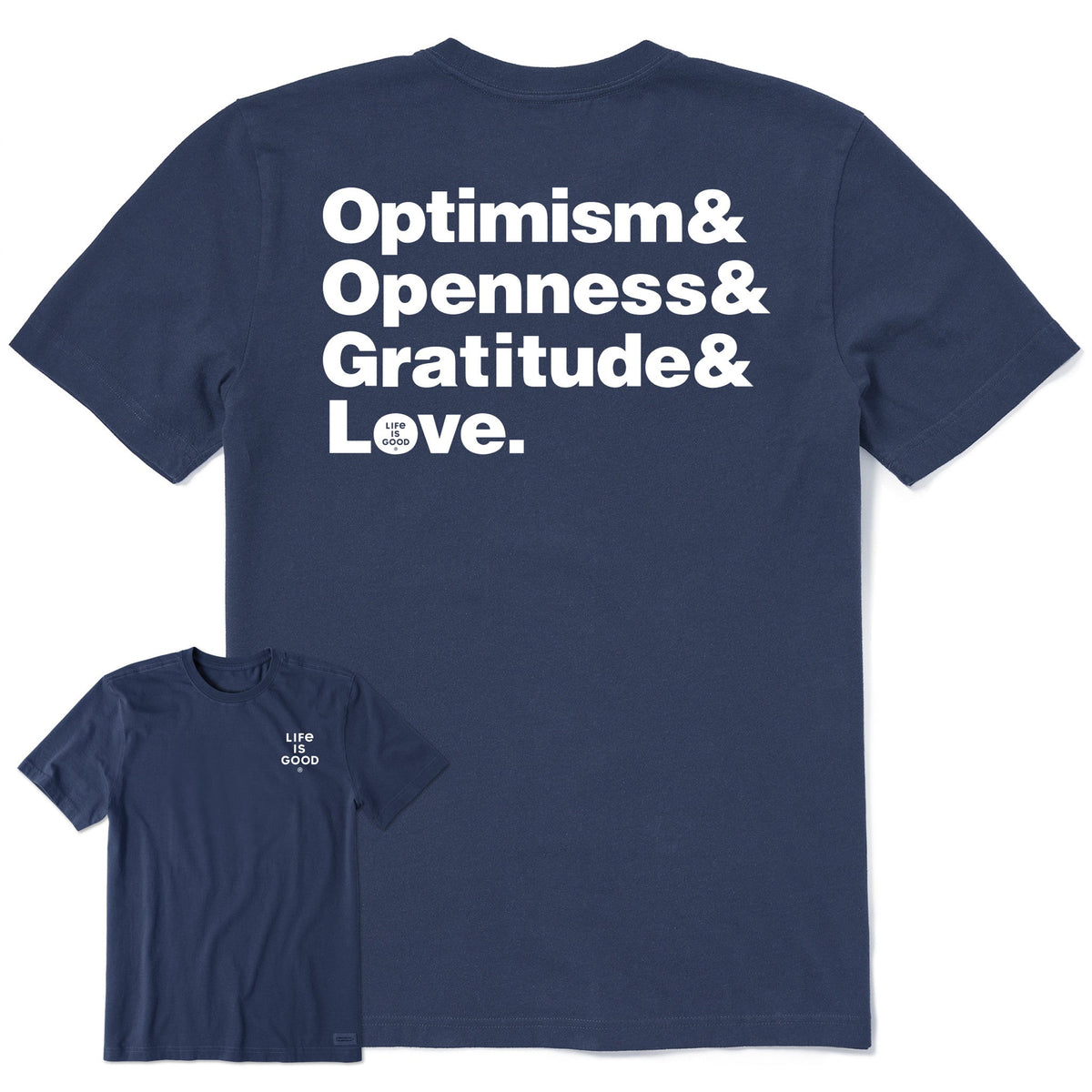 Men's Optimism Ampersand Short Sleeve Tee